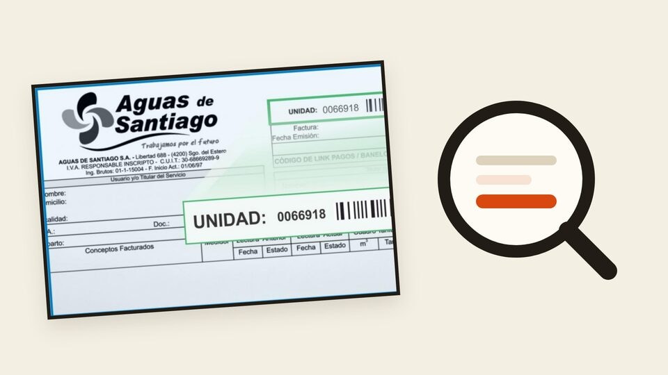 Vista previa: Cómo leer la factura de Aguas de Santiago