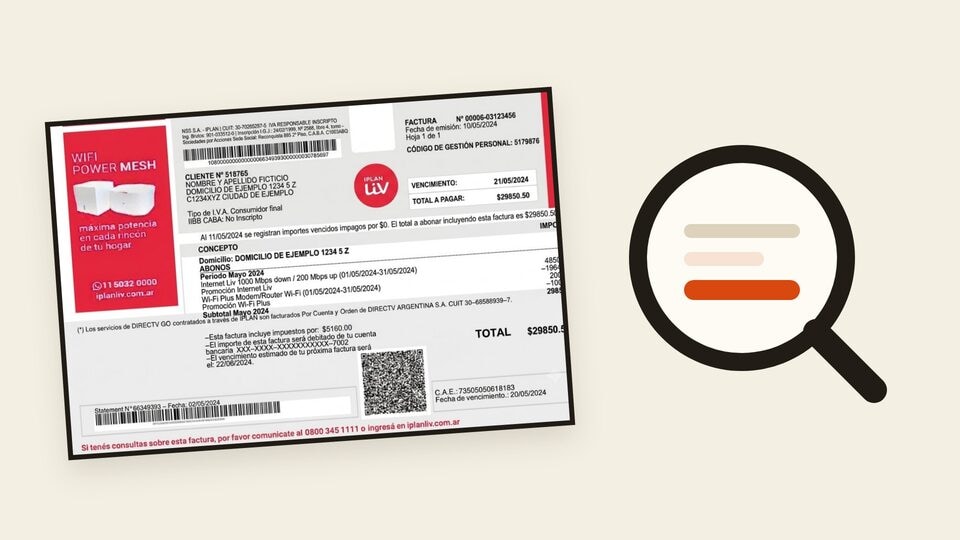 Vista previa: Cómo leer la factura de iPlan: guía completa