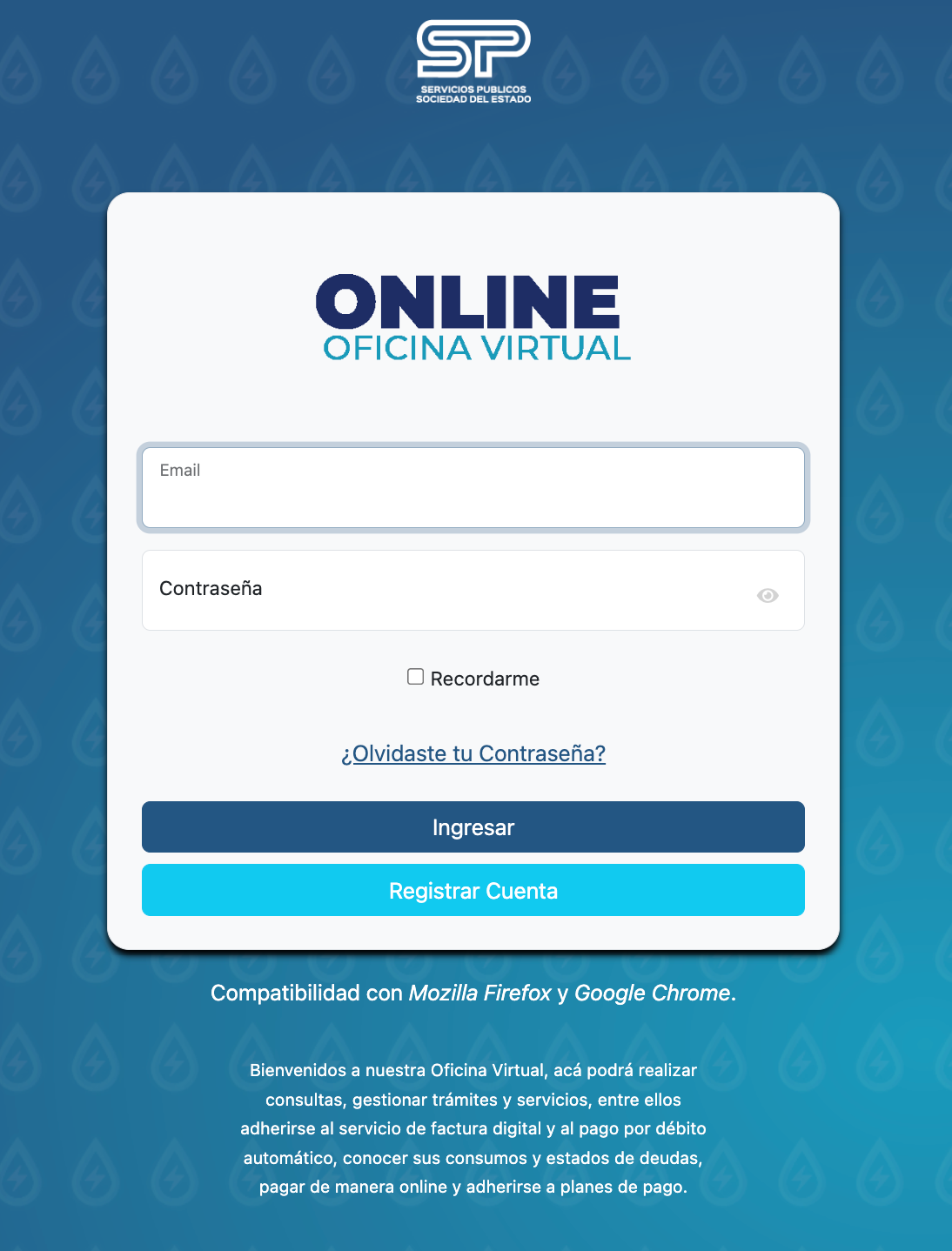 Oficina Virtual de SPSE
