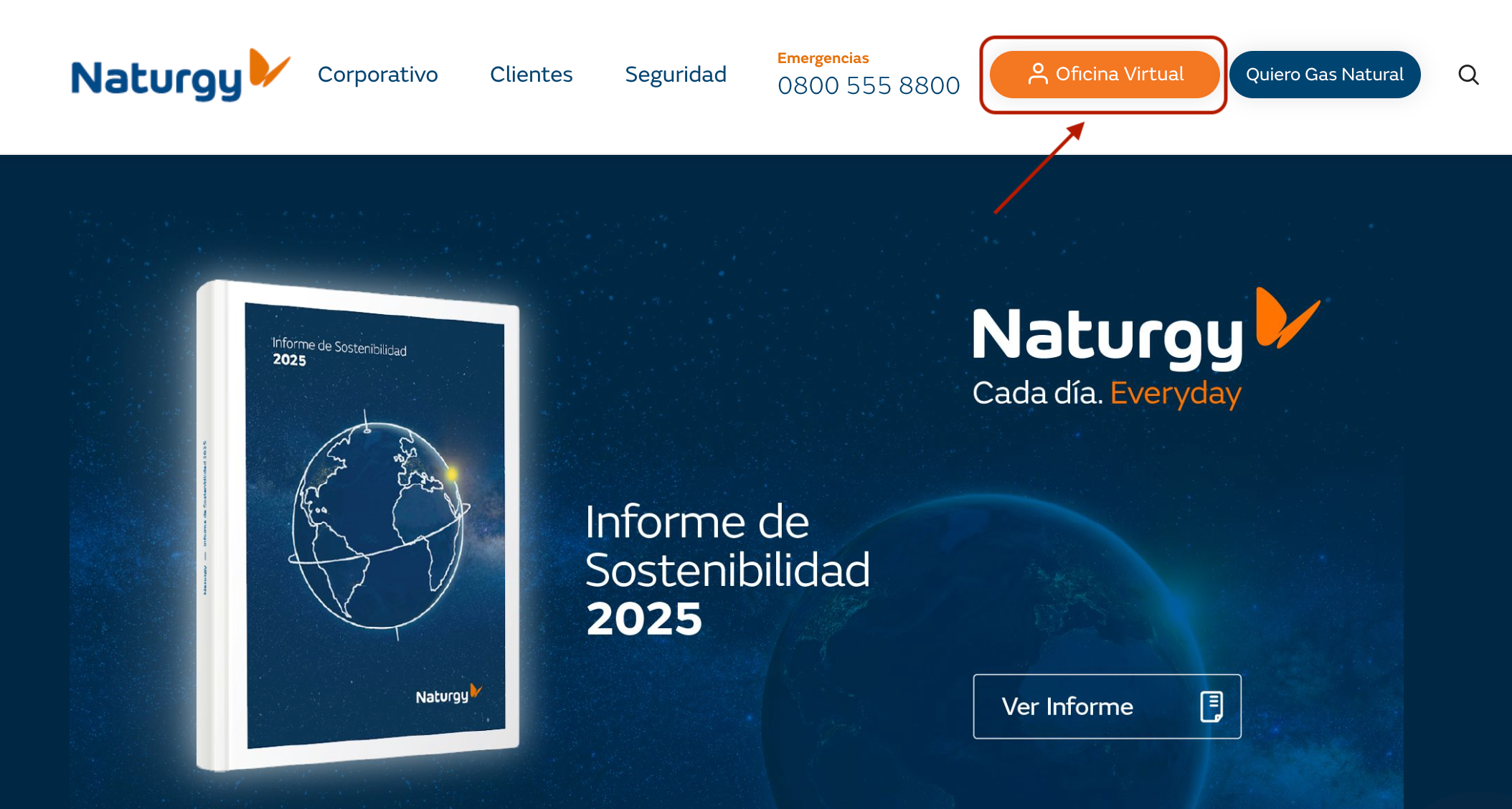 Oficina Virtual de Naturgy NOA